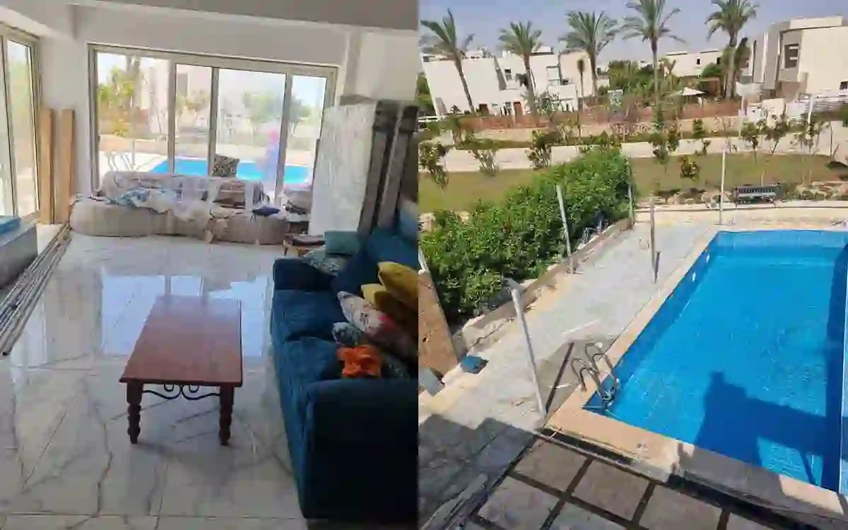 باقل من سعر السوق توين هاوس متشطب بالتكيفات فى هاسيندا باي الساحل